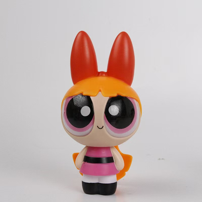 Powerpuff Girls PVC Figure Set - огляд і ціна Model Kit Anime Girl