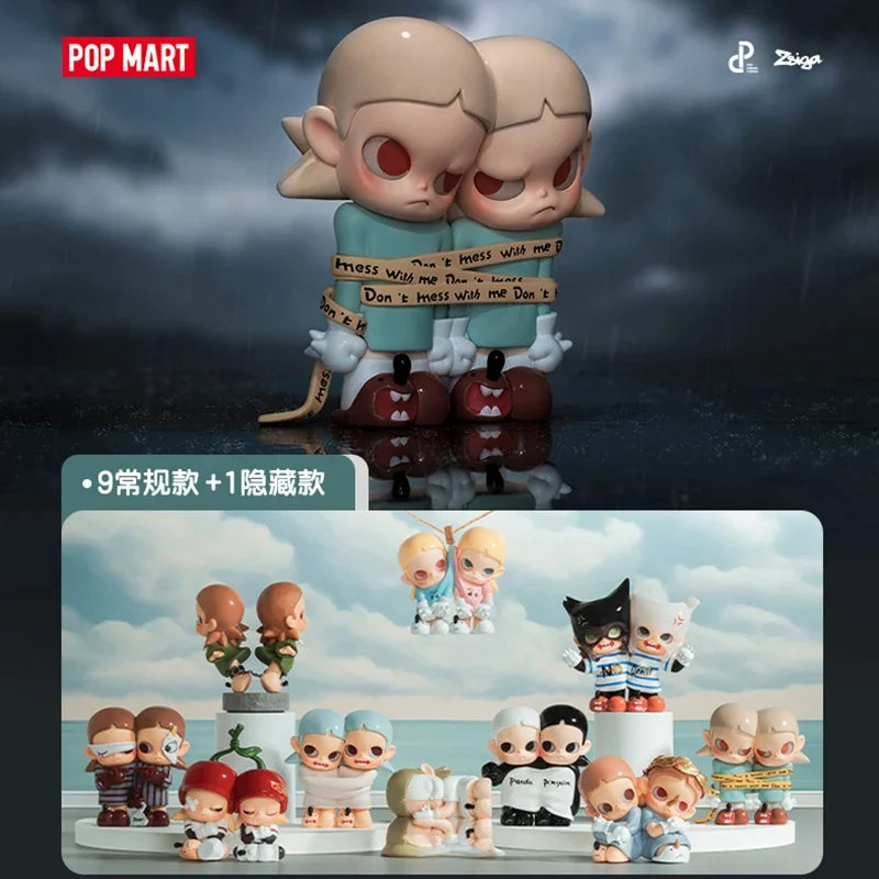 POPMART Zsiga Twins Series Bli - огляд і ціна Model Kit Anime Girl