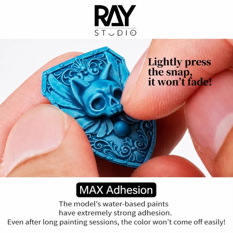 RAY Studio Water-Based Contras - огляд і ціна Paint Model Kit