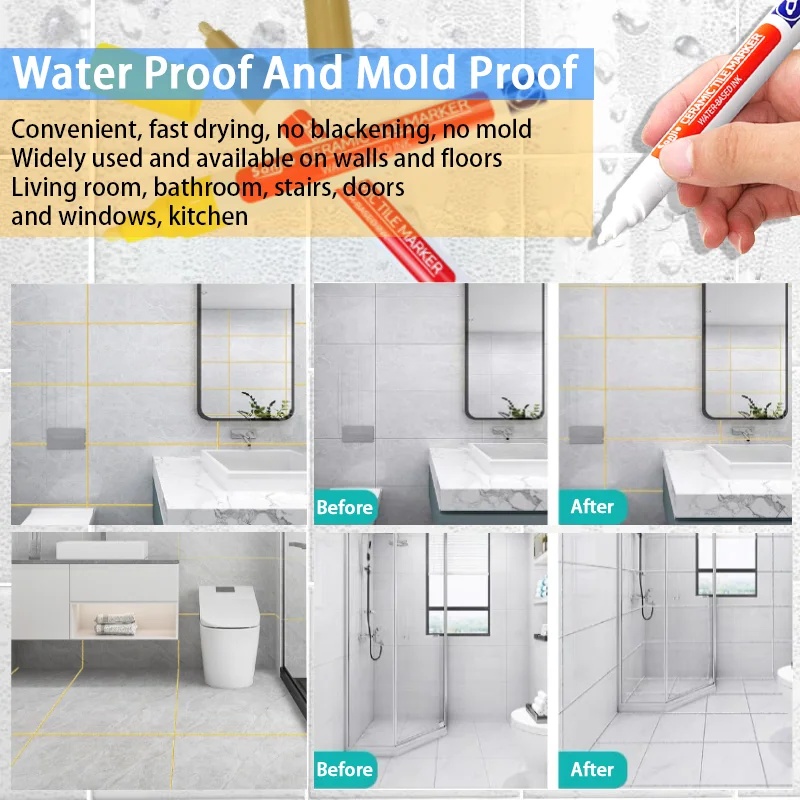 1-2 Pcs Waterproof White Marke - огляд і ціна Paint Model Kit